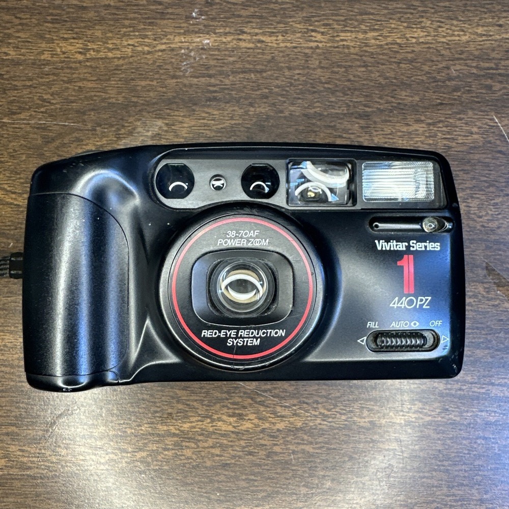 Vivitar Series 1 440PZ 35mm Film Camera 38-70mm Power Zoom AF Red-Eye Reduction